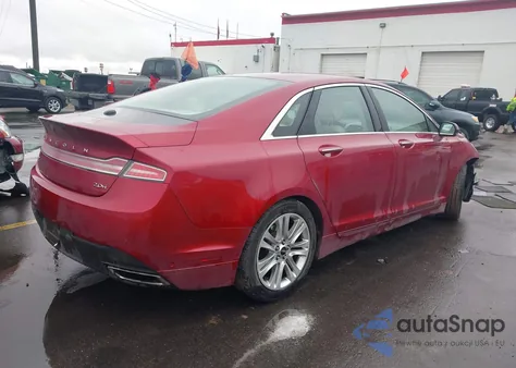 2014 Lincoln Mkz Hybrid из США, поврежденный, VIN 3LN6L2LU5ER831640